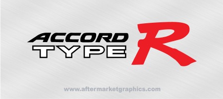 Honda Accord Type R Decals - Pair (2 pieces)